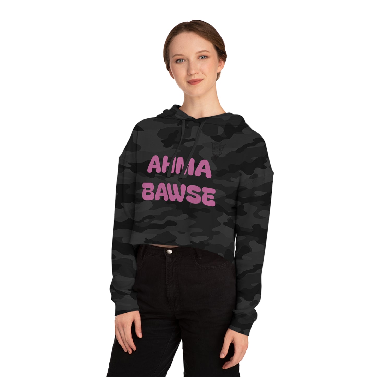 Street-ready and stylish—Crooks Apparel crop top hoodie, blending comfort with a bold edge.