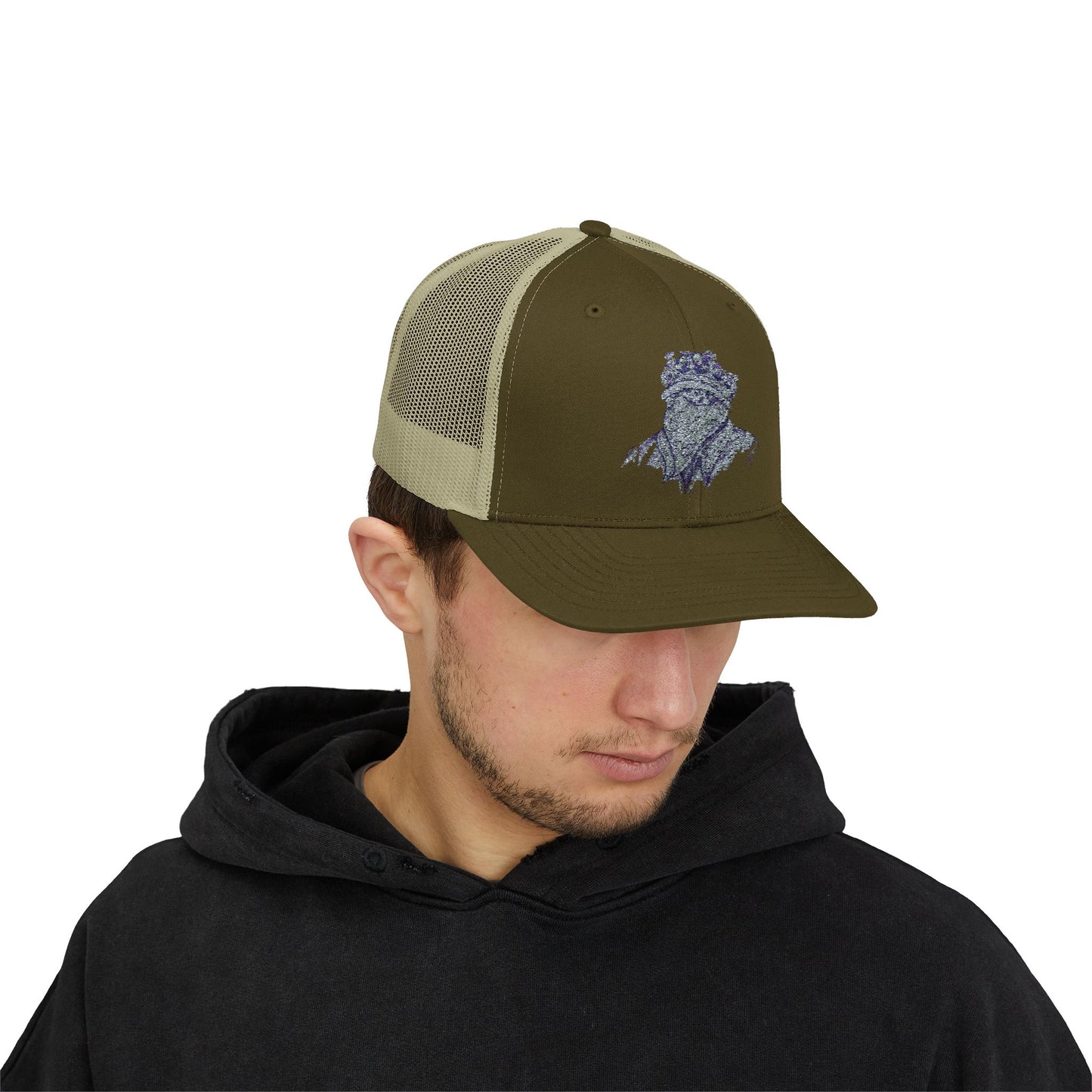Trucker cap with Crooks Apparel Logo