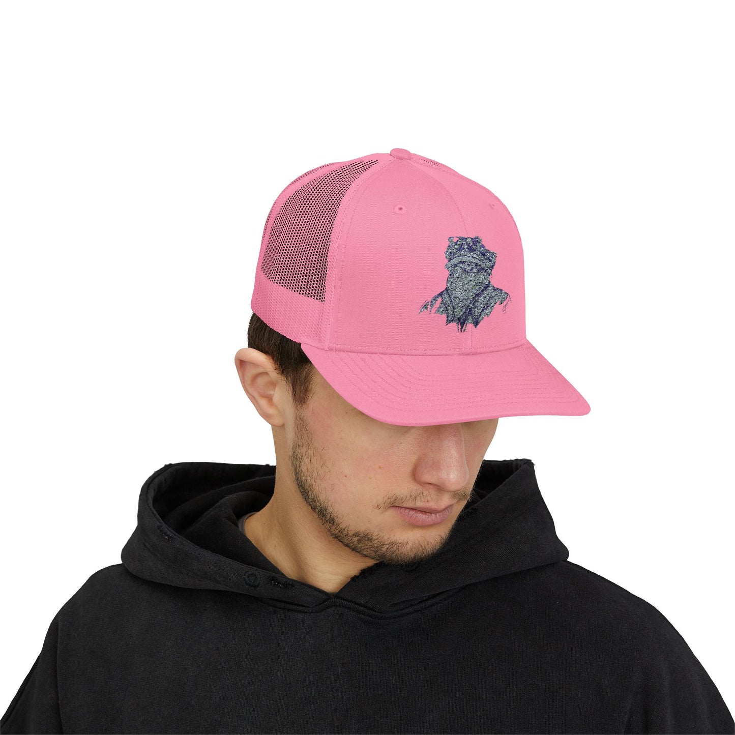 Trucker cap with Crooks Apparel Logo