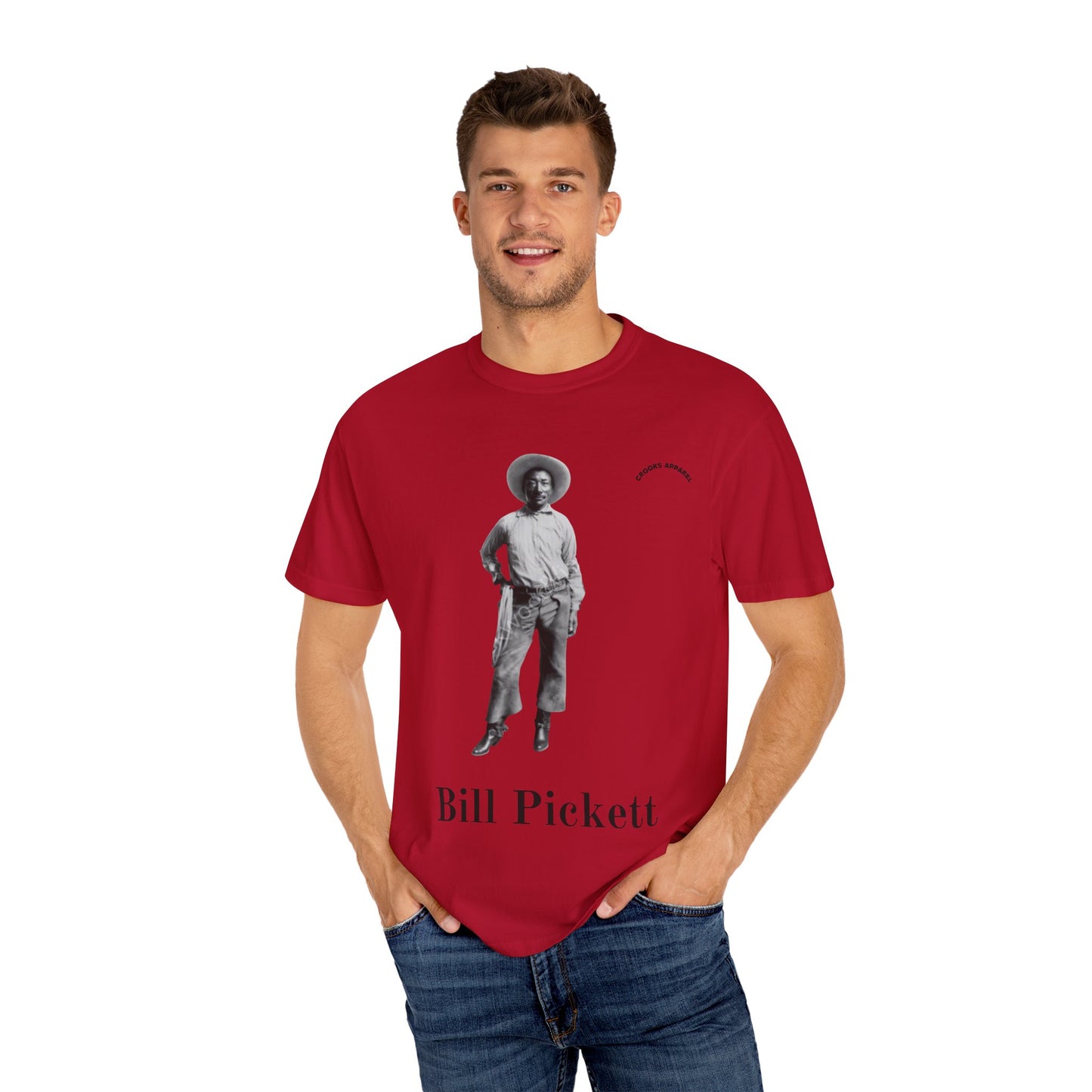 Bill Pickett T-shirt, honoring the rodeo legend