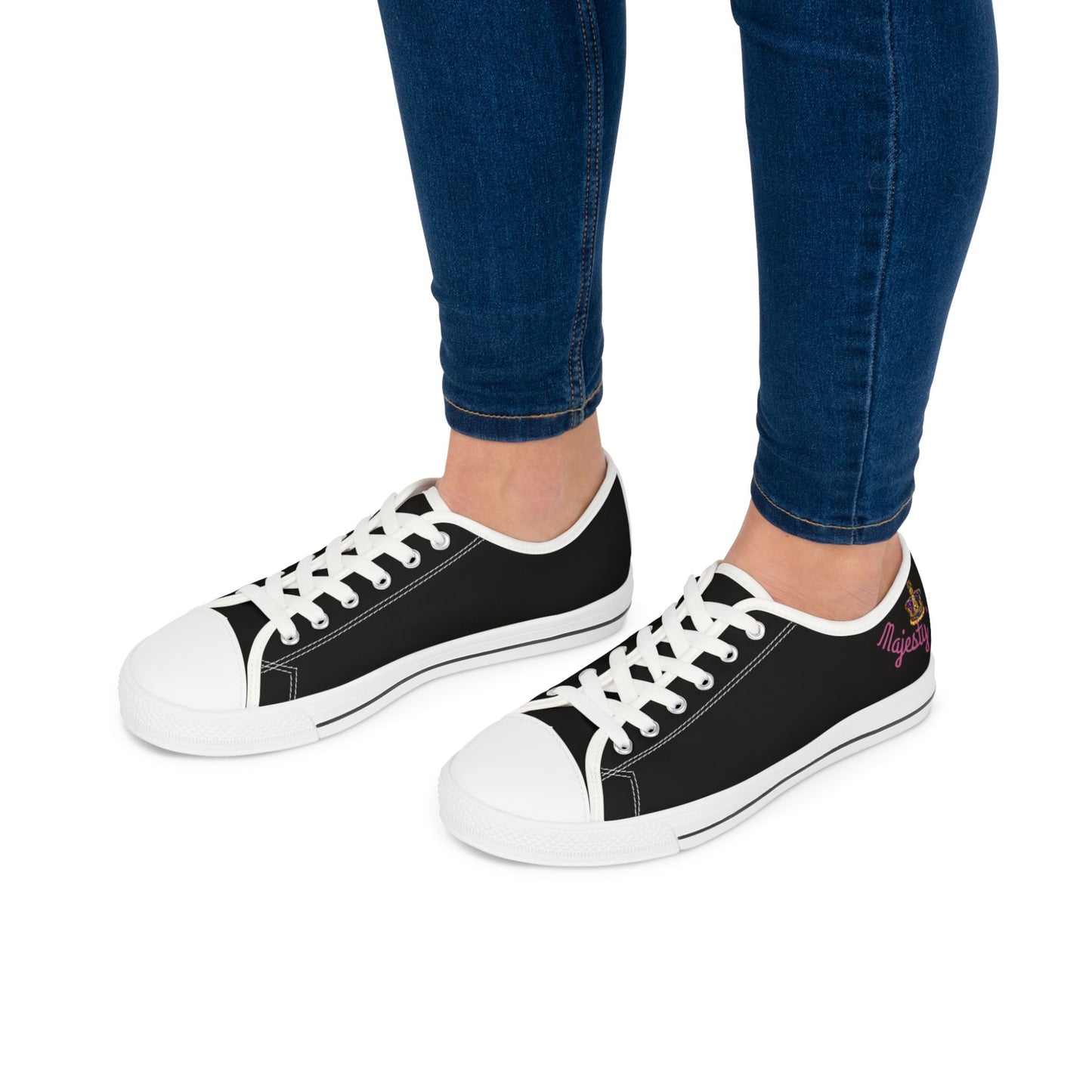 Stylish Women's Low Top Sneakers - Casual Chic