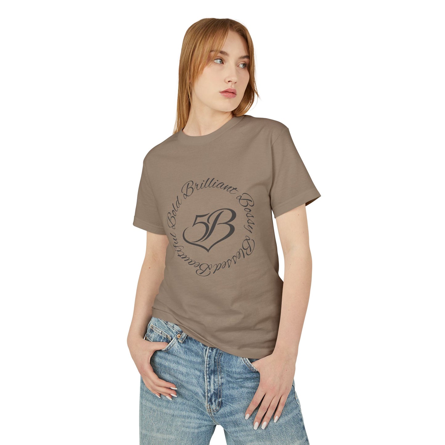 5B Vintage Cream Graphic T-Shirt by Ashley Renee
