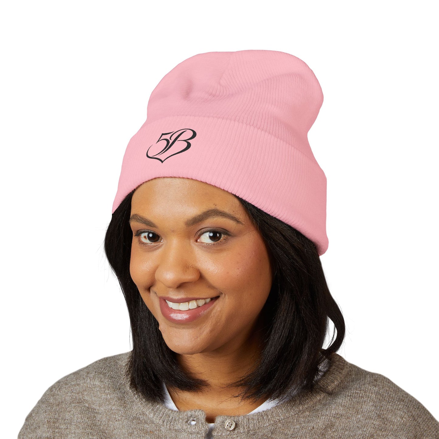 '5B' Classic Cuffed Beanie by Ashley Renee