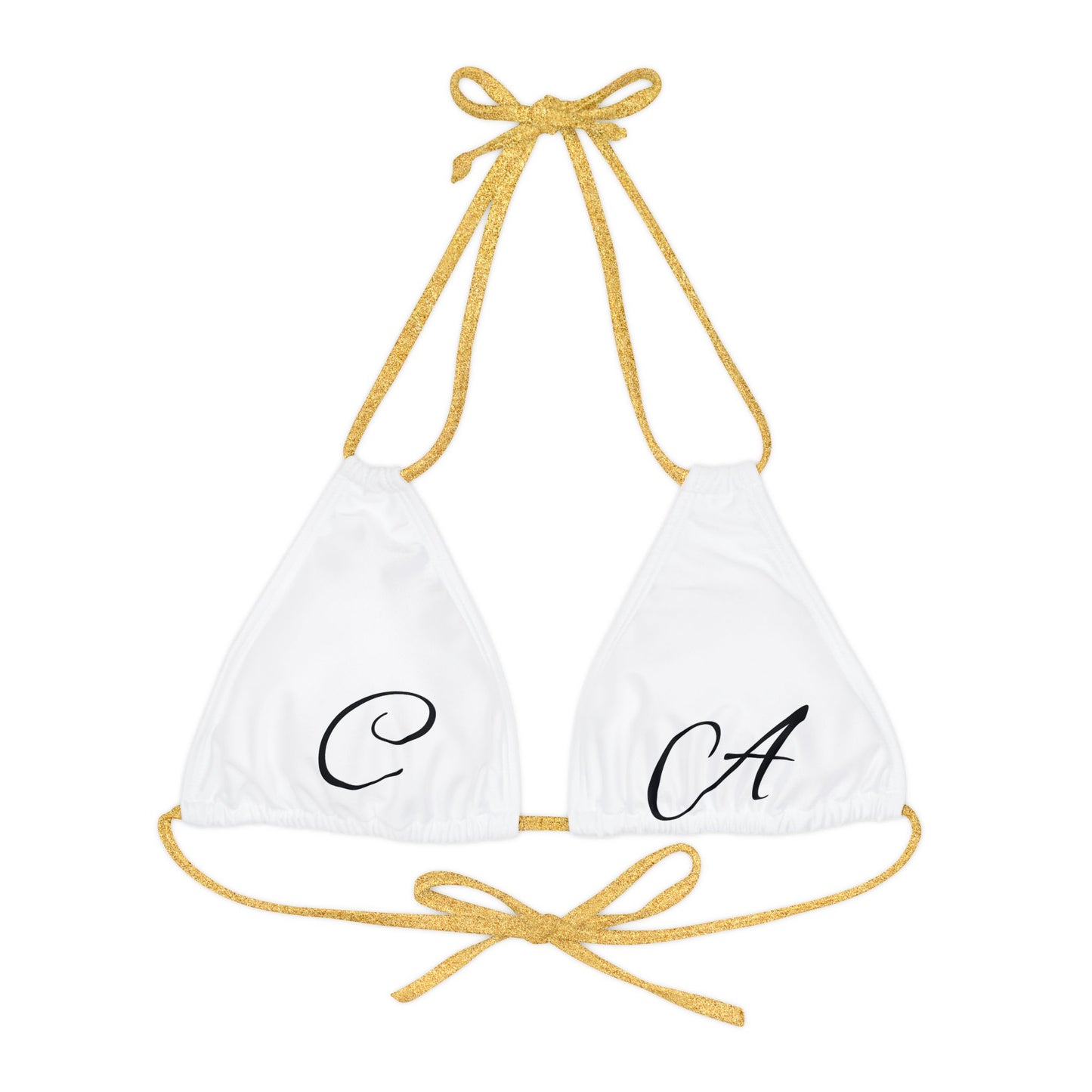 Crooks Apparel bikini top with urban-chic design