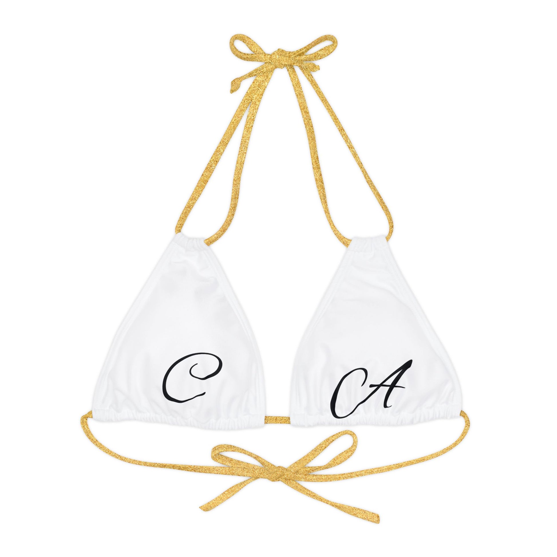 Crooks Apparel bikini top with urban-chic design