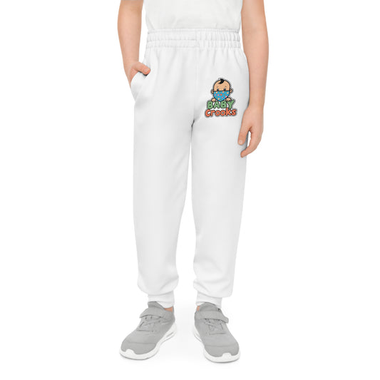 Baby Crocs Youth Joggers – Cute Cartoon Logo Kids Sweatpants