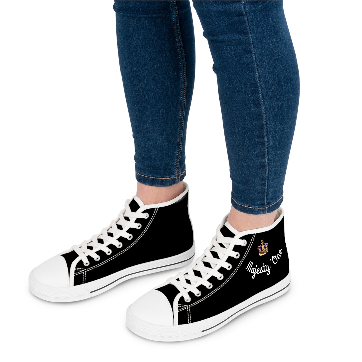 Stylish Women's High-Top Sneakers