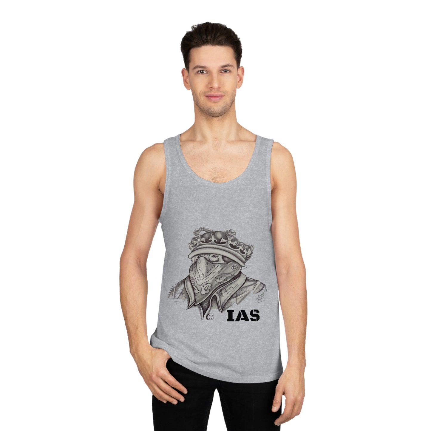 Infinite American Soldier tank top with bold logo