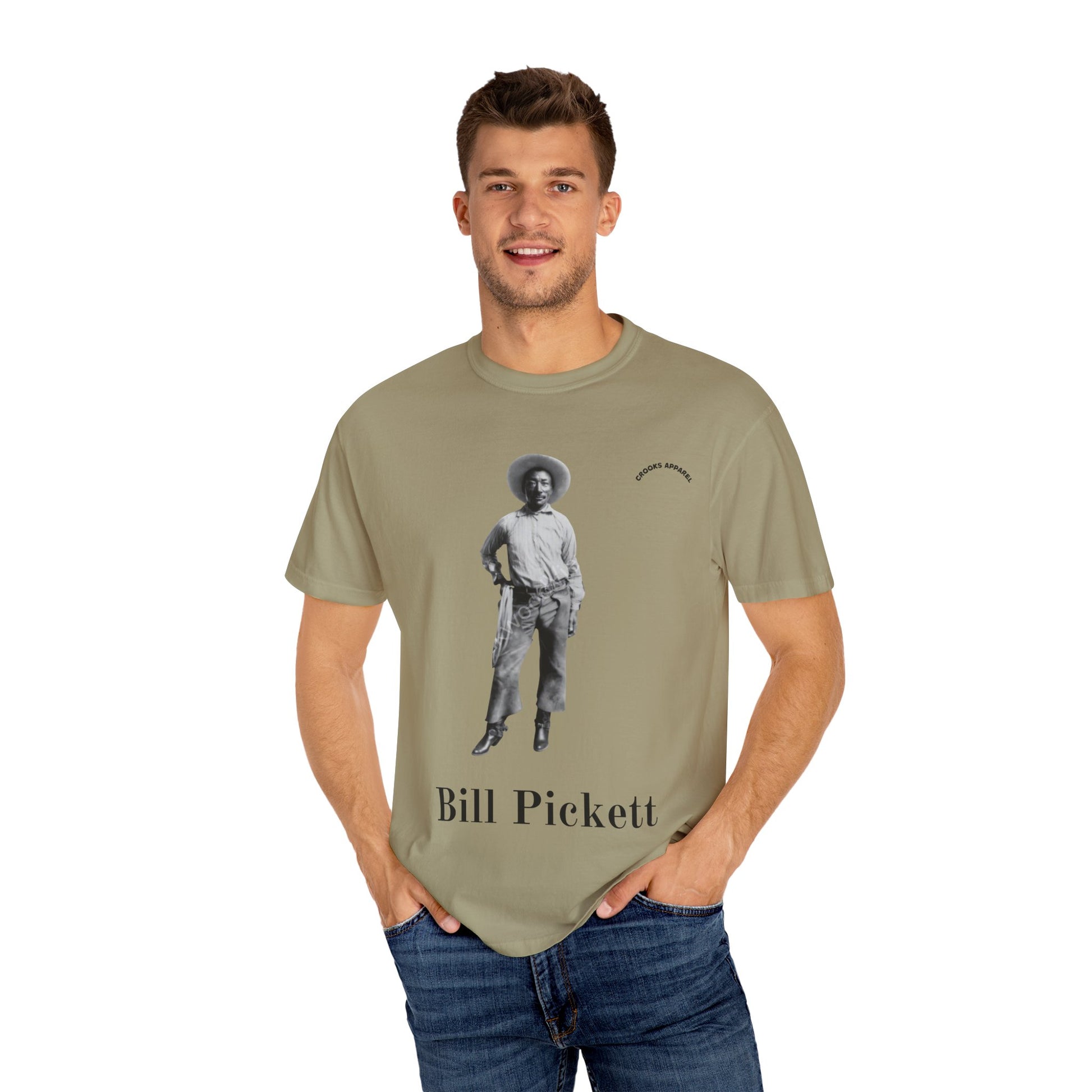 Bill Pickett T-shirt, honoring the rodeo legend