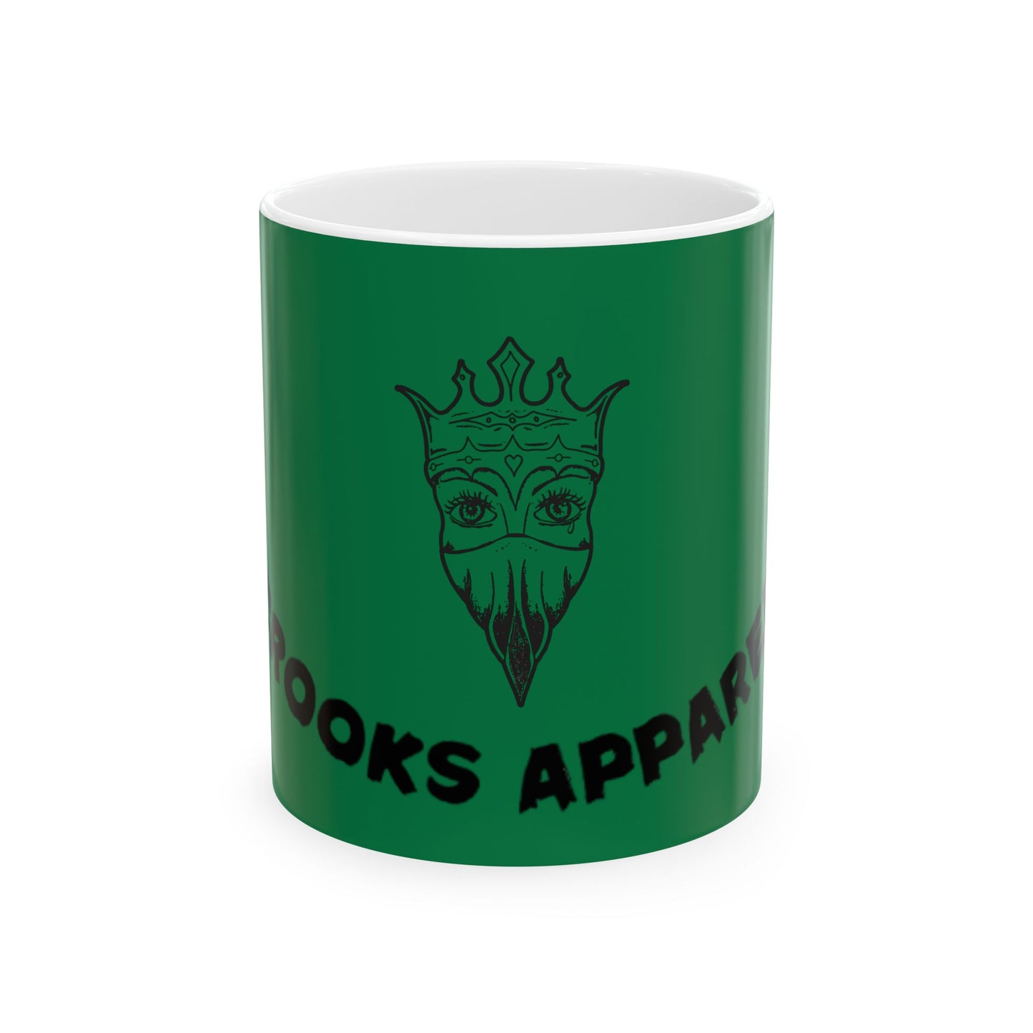Crooks Apparel mug with bold logo design, perfect for everyday style