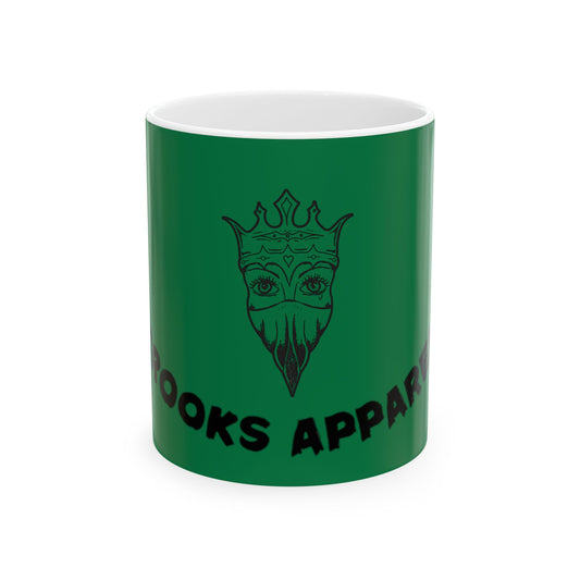 Crooks Apparel mug with bold logo design, perfect for everyday style