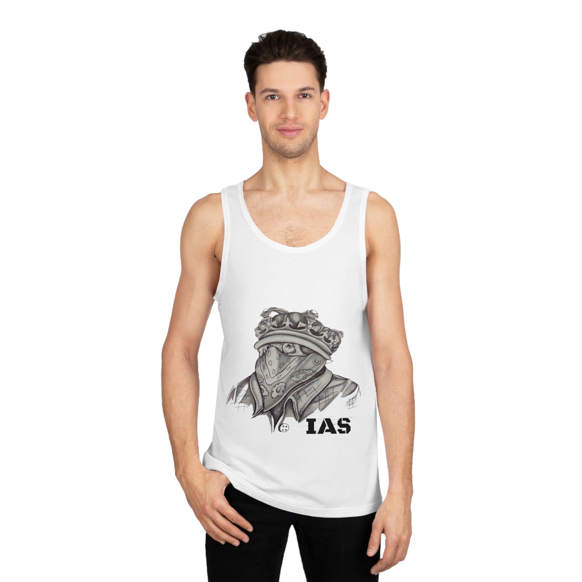 Infinite American Soldier tank top with bold logo