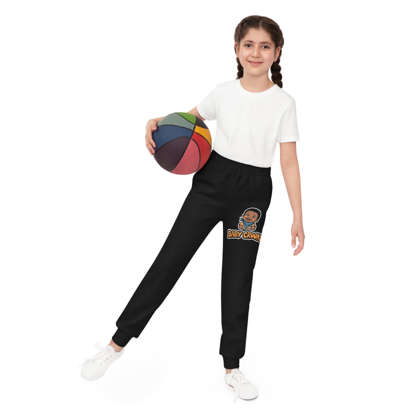 Baby Crooks Youth Joggers, Cool Kids Jogging Pants, Comfortable Activewear