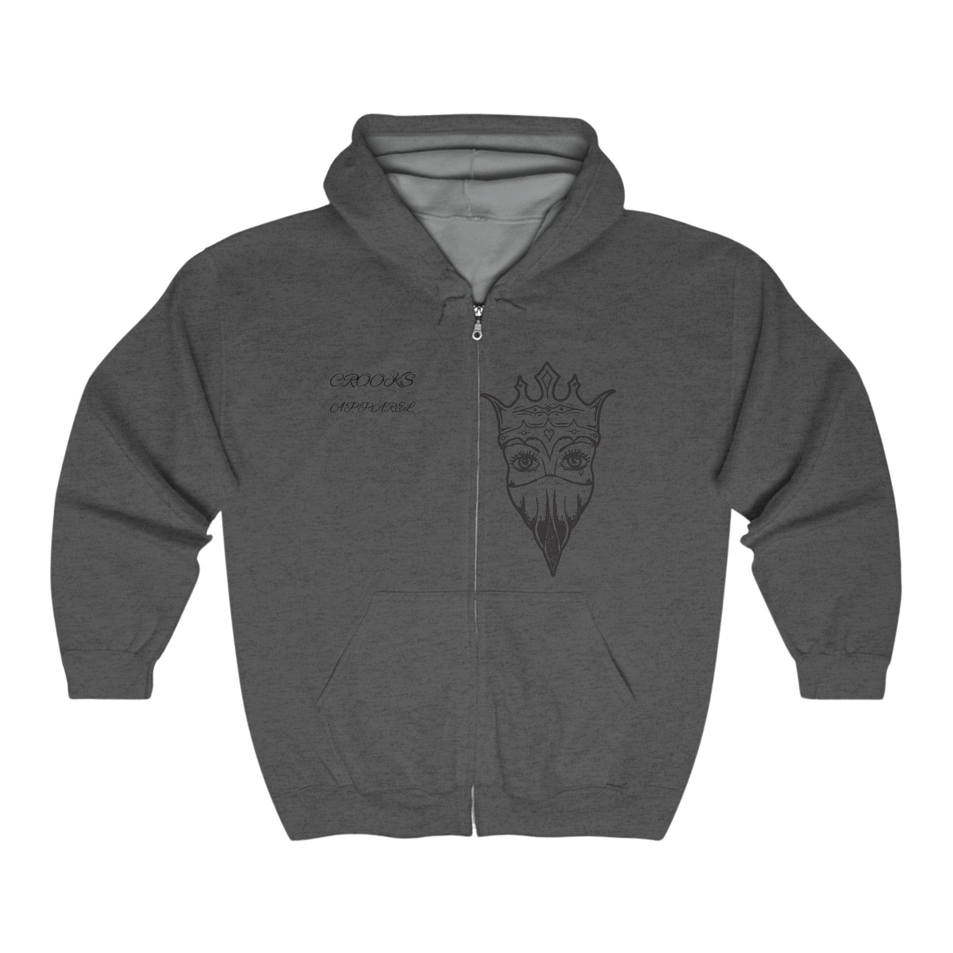Crooks Apparel Zip Up, rocking urban style