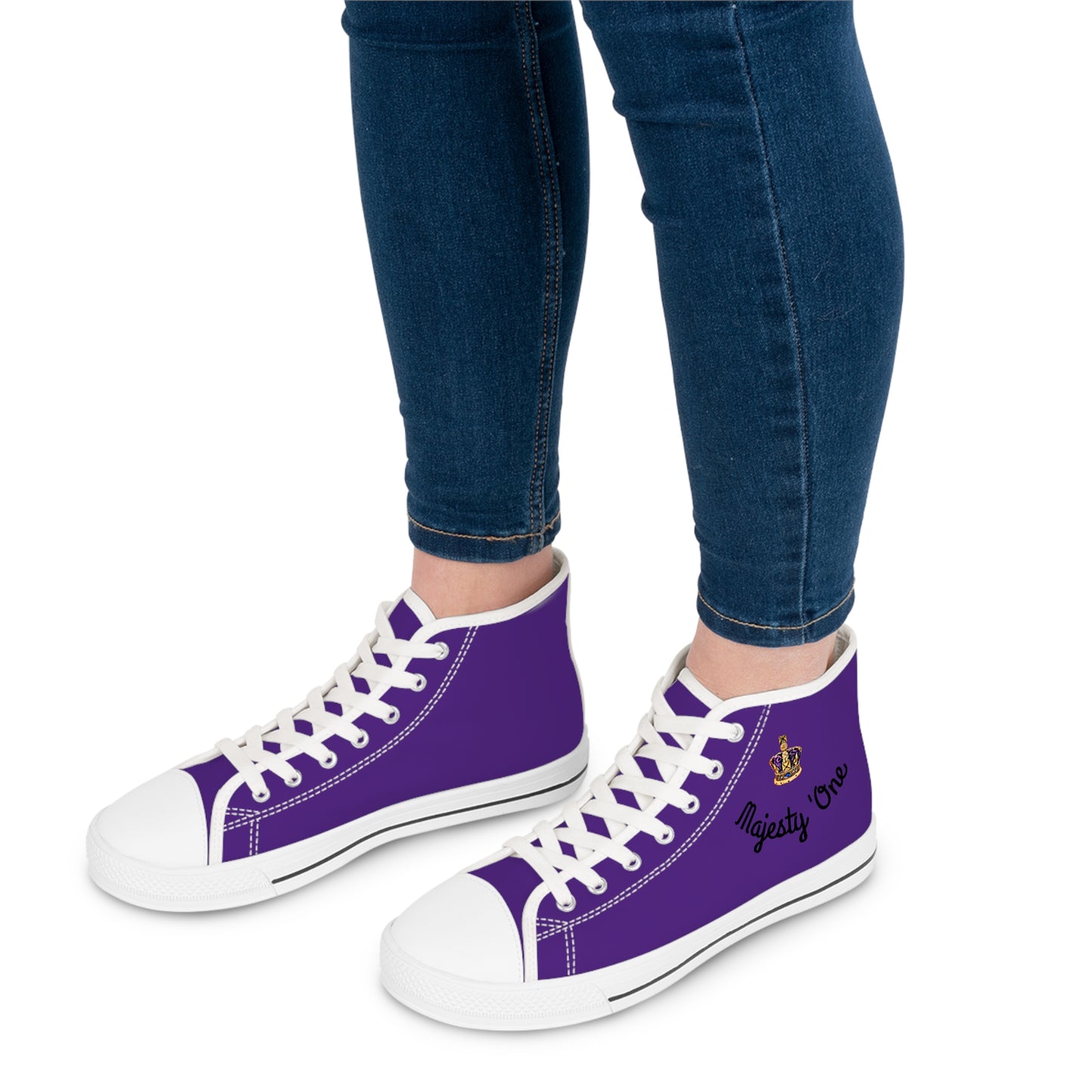 Royalty One Women's High Top Sneakers