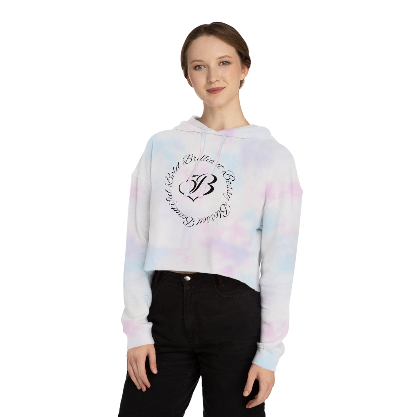 5B Cropped Hoodie by Ashley Renee