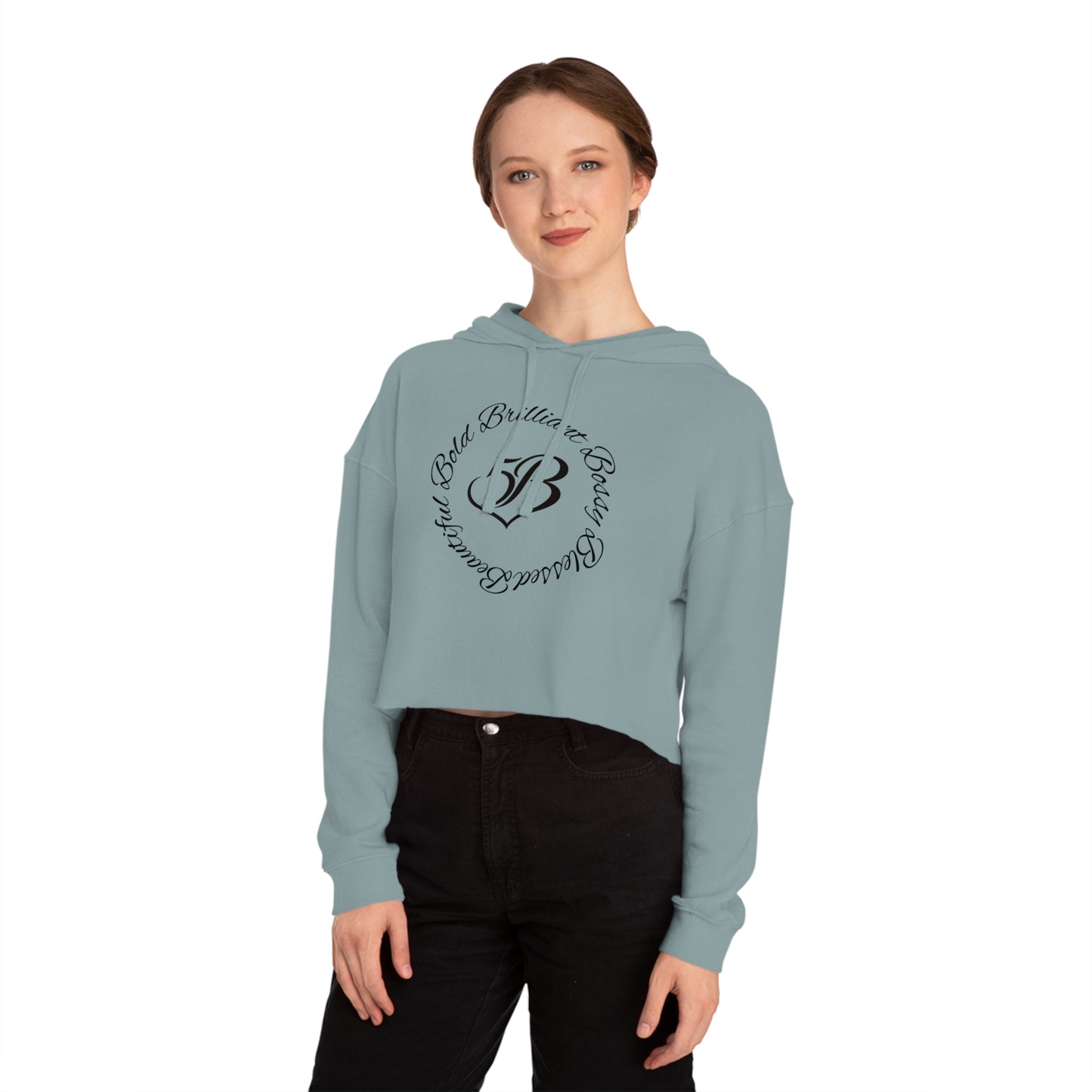 5B Cropped Hoodie by Ashley Renee