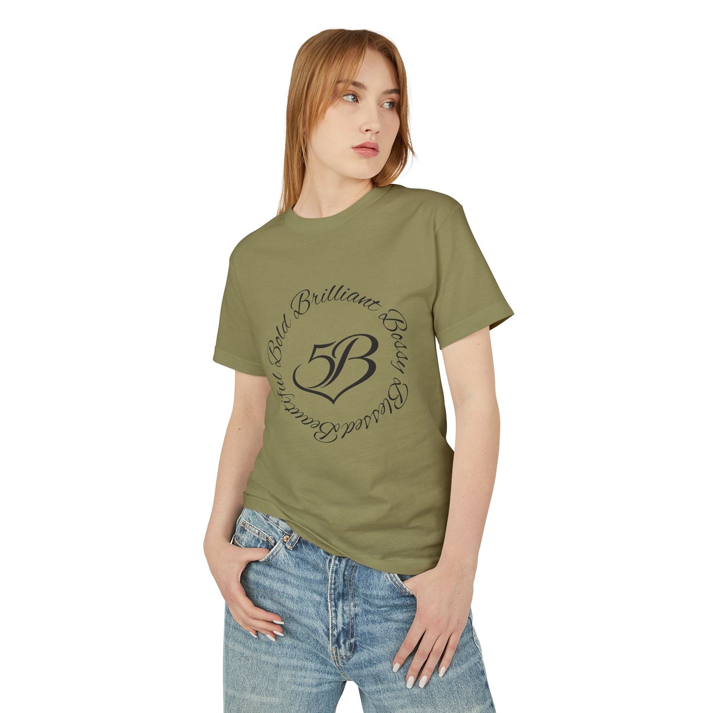 5B Vintage Cream Graphic T-Shirt by Ashley Renee