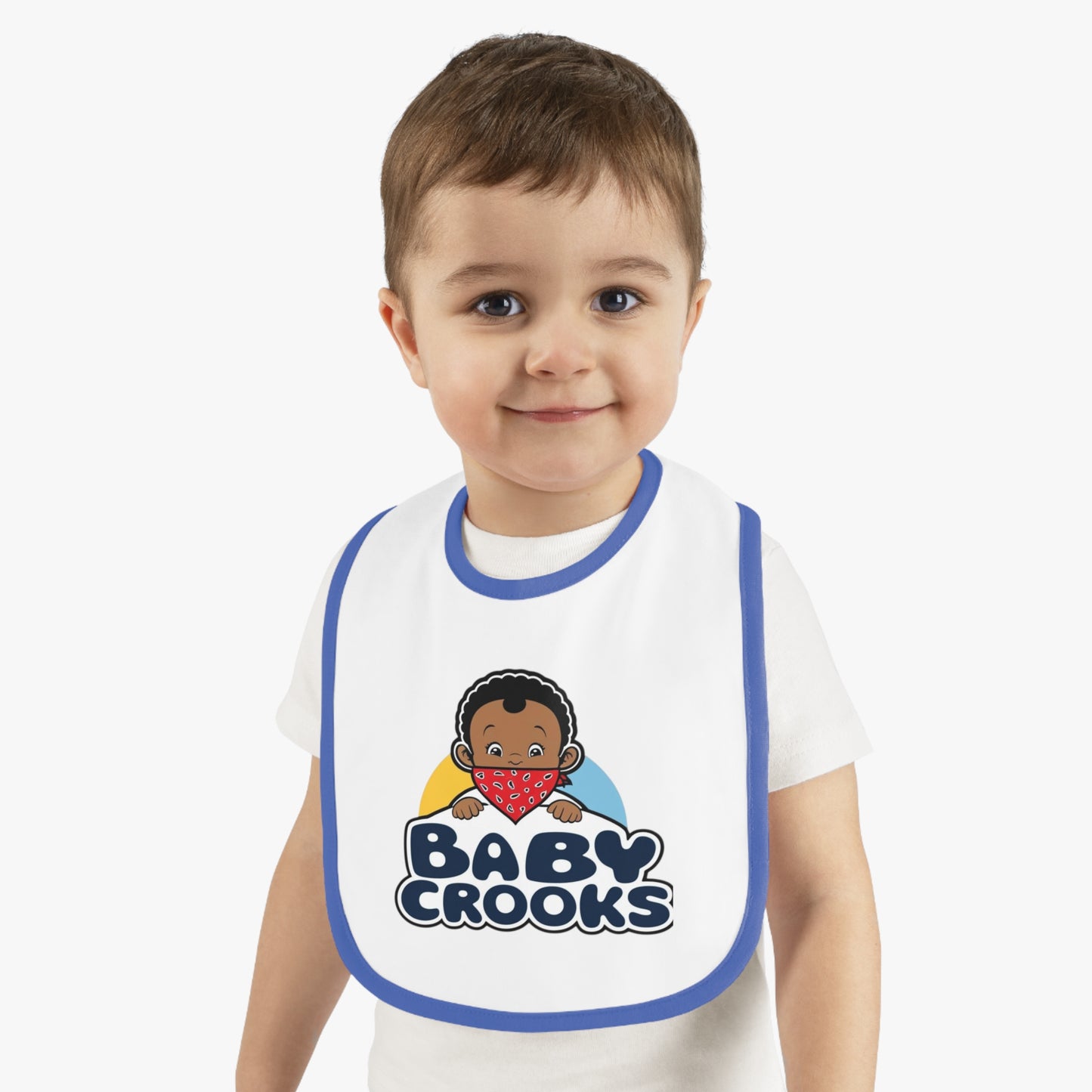 Baby Crooks Baby Bib — Cute Bandana Infant Feeding Bib