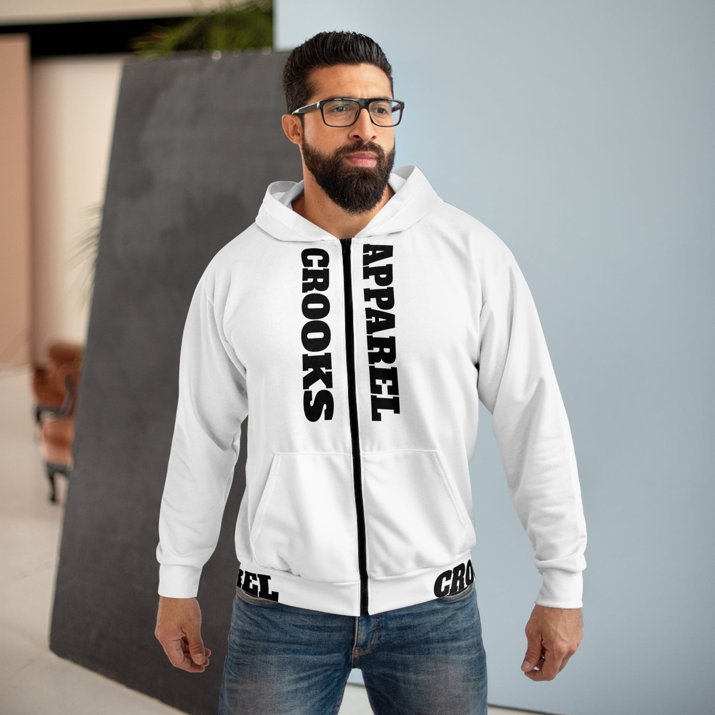 Unisex Zip Hoodie (AOP)