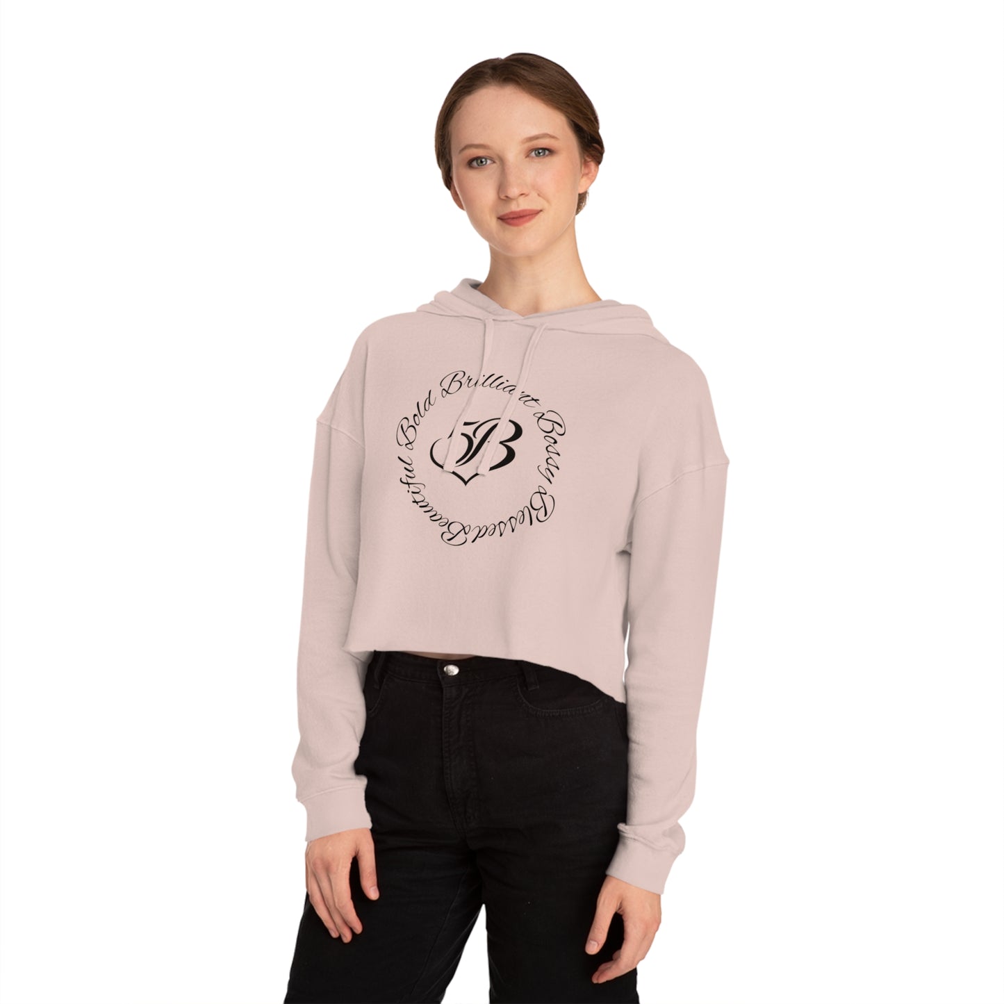 5B Cropped Hoodie by Ashley Renee