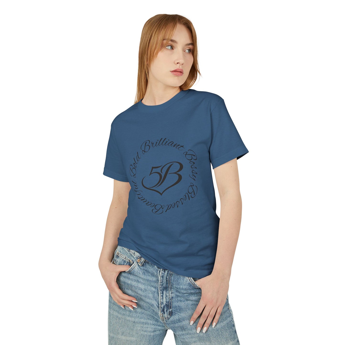 5B Vintage Cream Graphic T-Shirt by Ashley Renee