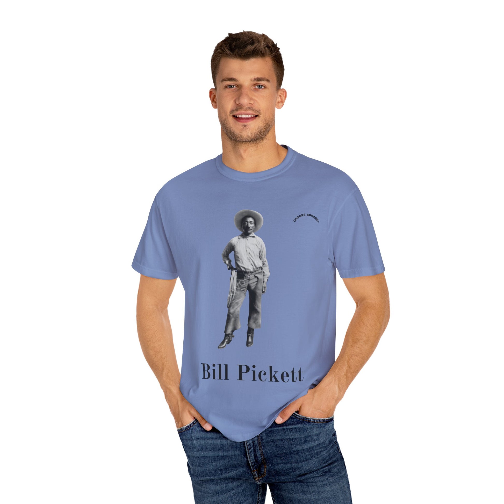 Bill Pickett T-shirt, honoring the rodeo legend