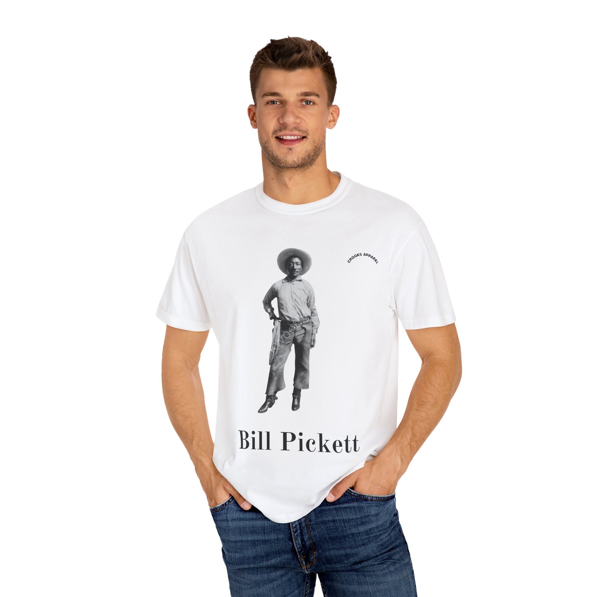 Bill Pickett T-shirt, honoring the rodeo legend