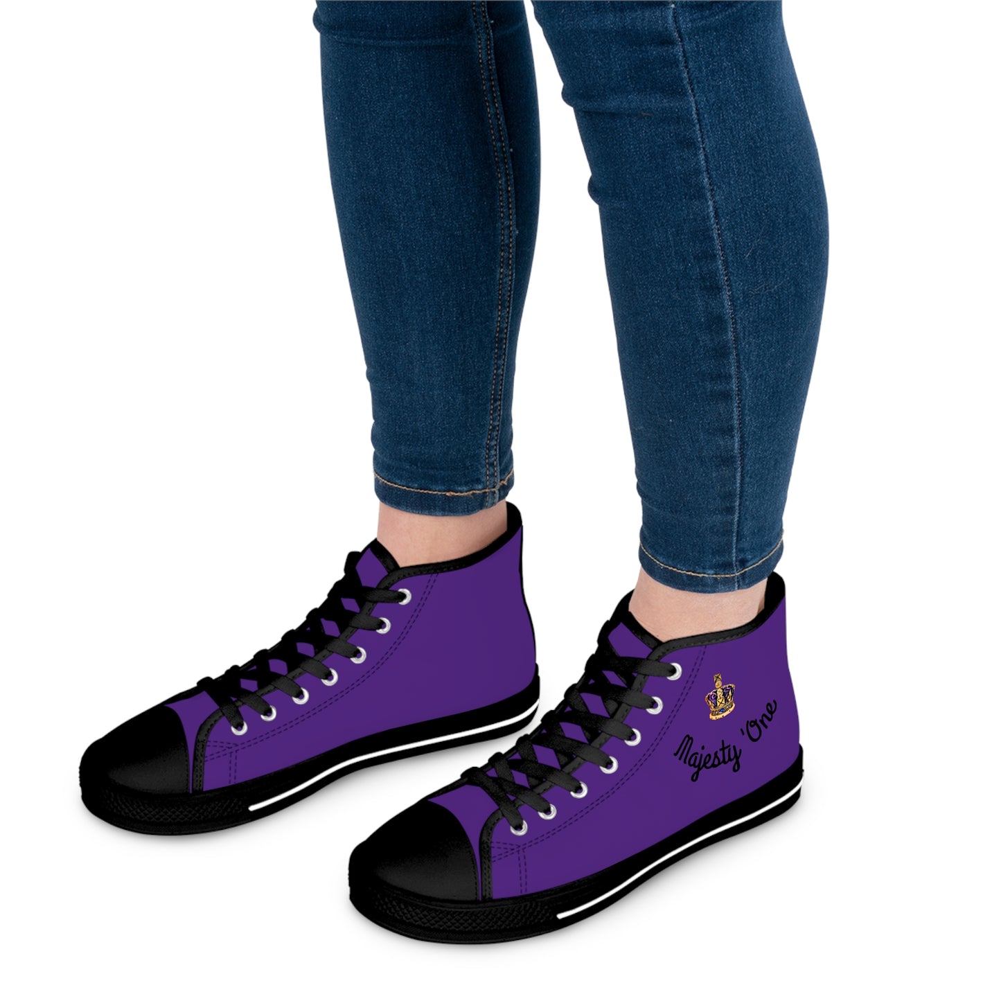 Royalty One Women's High Top Sneakers