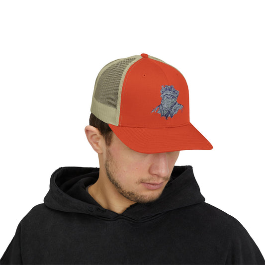 Trucker cap with Crooks Apparel Logo