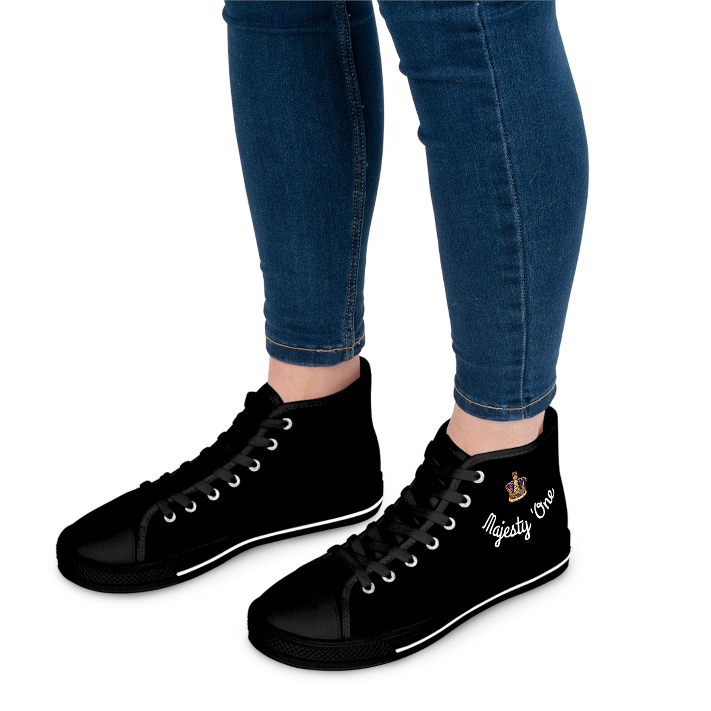 Stylish Women's High-Top Sneakers